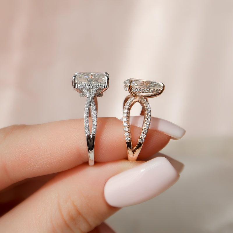 Keyzar · How To Pick, Set, & Never Regret Pear Shape Engagement Rings