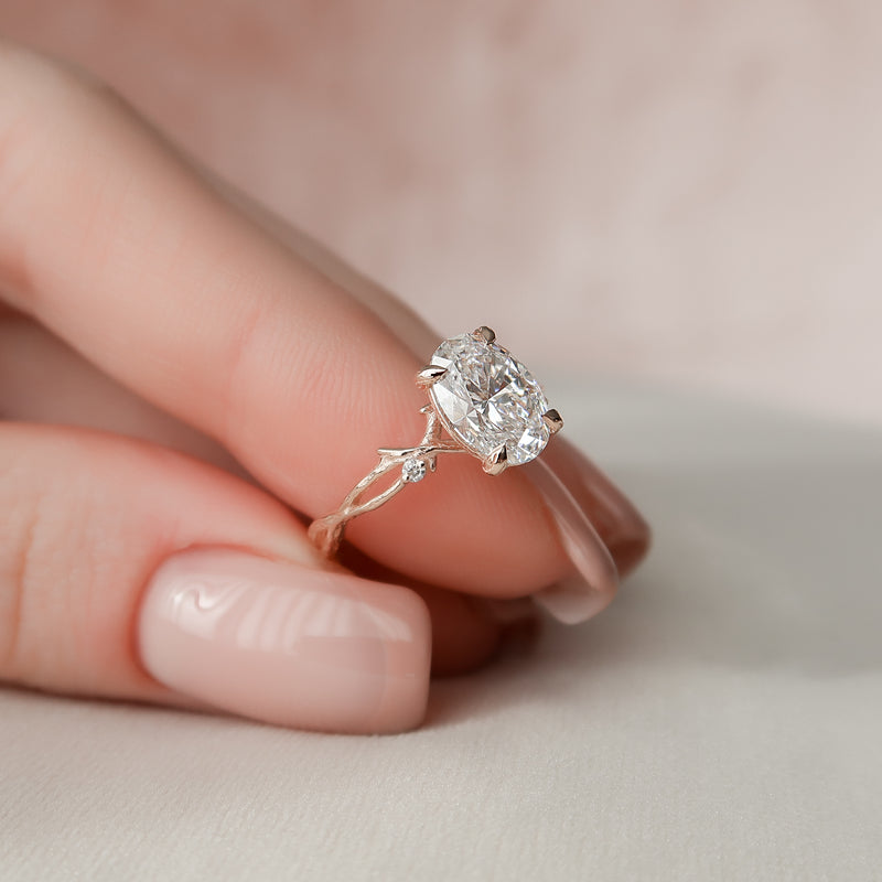 Legacy Round Diamond Engagement Ring, Rose Gold - Graff