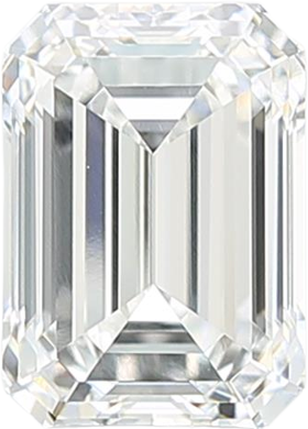 2.16 Carat E VVS2 Emerald Lab Diamond