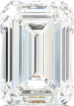2.17 Carat F VVS2 Emerald Lab Diamond