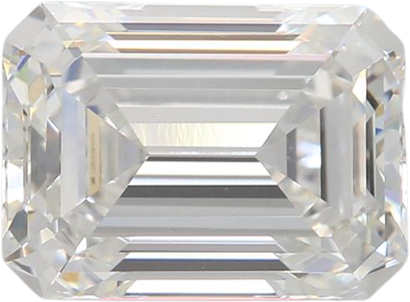 2.08 Carat F VVS2 Emerald Lab Diamond