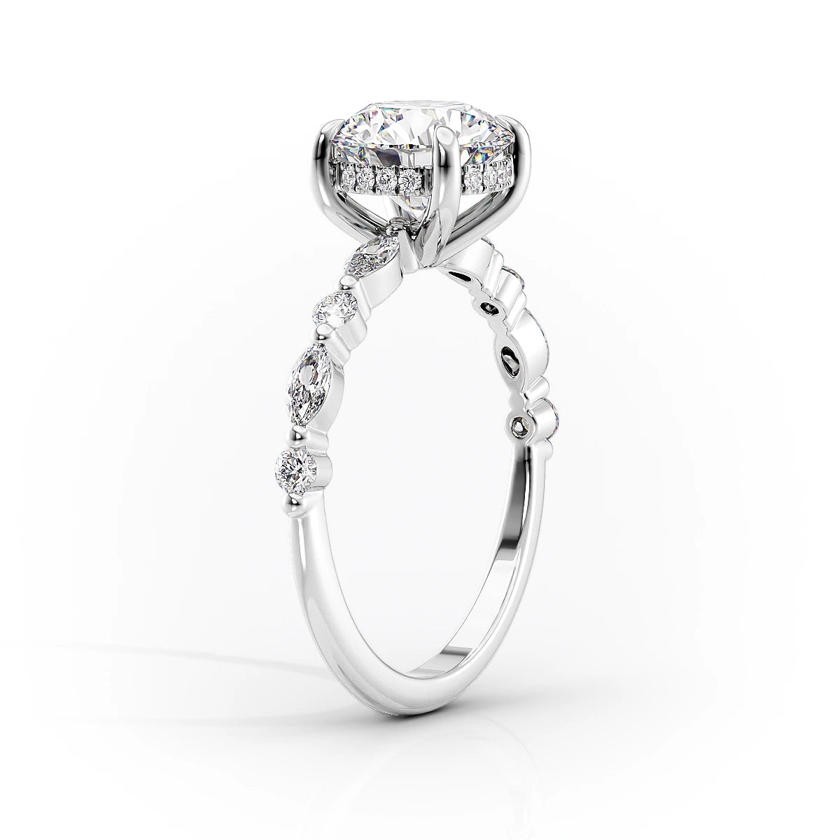 Keyzar · How To Pick, Set, & Never Regret Pear Shape Engagement Rings