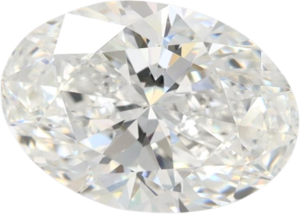 2.01 Carat E VVS2 Oval Lab Diamond