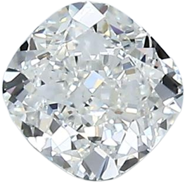 0.6 Carat I VS2 Cushion Natural Diamond