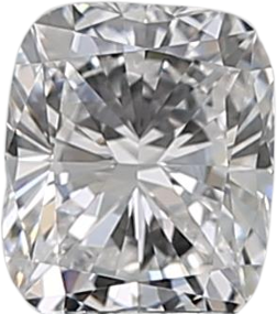 0.5 Carat D VVS2 Elongated Cushion Natural Diamond