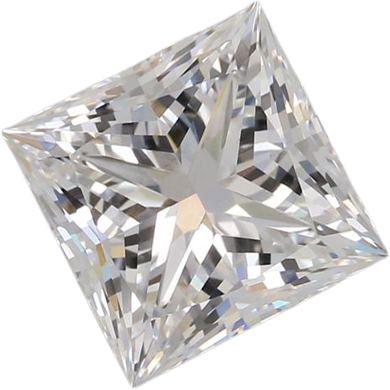 2.09 Carat F VVS2 Princess Lab Diamond