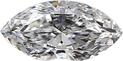 0.5 Carat F SI1 Marquise Natural Diamond