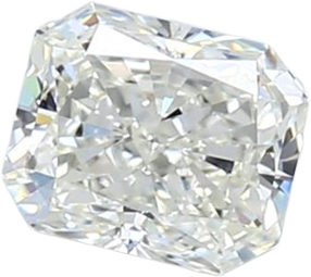 0.7 Carat J VS1 Radiant Natural Diamond