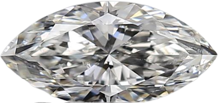 0.5 Carat I SI1 Marquise Natural Diamond