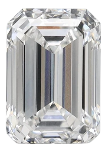 2.01 Carat E VVS2 Emerald Lab Diamond