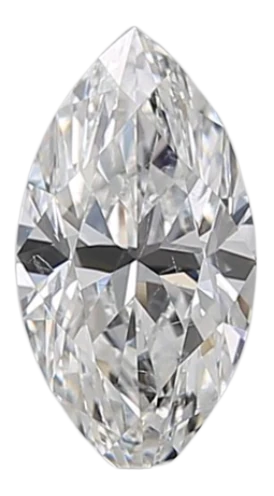 0.7 Carat F SI1 Marquise Natural Diamond