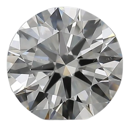 0.5 Carat J VS2 Round Natural Diamond