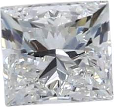 0.55 Carat H VS1 Princess Natural Diamond