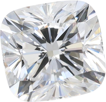 2.02 Carat D VVS1 Cushion Lab Diamond