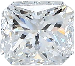0.71 Carat F VS2 Radiant Natural Diamond