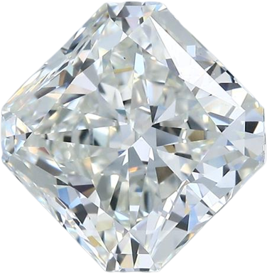 0.52 Carat I VVS1 Radiant Natural Diamond