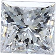 0.5 Carat G IF Princess Natural Diamond