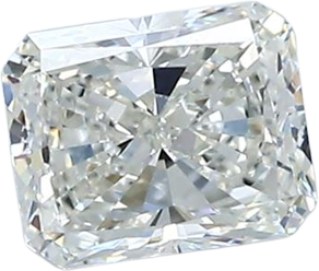 0.71 Carat J IF Radiant Natural Diamond