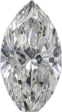 0.51 Carat F VS2 Marquise Natural Diamond