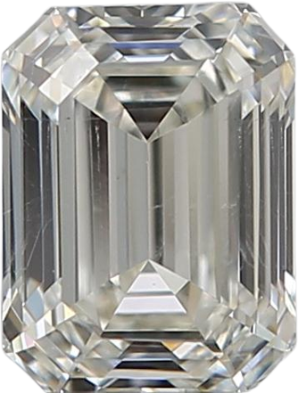 0.5 Carat I SI1 Emerald Natural Diamond