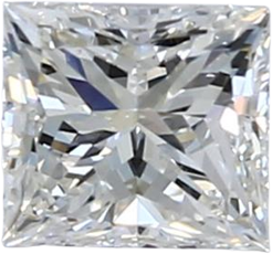 0.6 Carat I VS2 Princess Natural Diamond