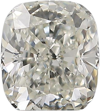 0.5 Carat J SI1 Elongated Cushion Natural Diamond