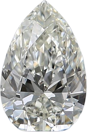 0.52 Carat J VVS1 Pear Natural Diamond