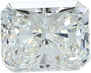 0.71 Carat J VVS2 Radiant Natural Diamond