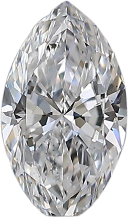 0.5 Carat D SI1 Marquise Natural Diamond