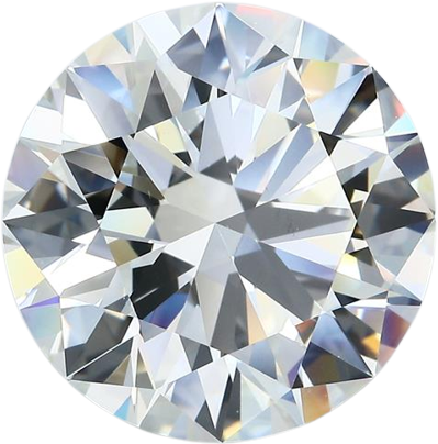 0.5 Carat J VVS2 Round Natural Diamond