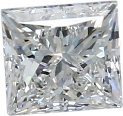 0.65 Carat I SI1 Princess Natural Diamond