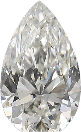 0.55 Carat I SI1 Pear Natural Diamond