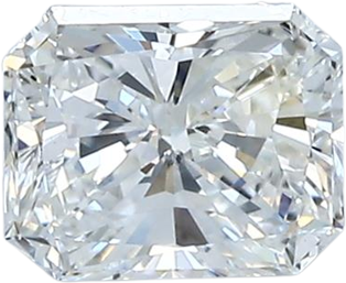 0.91 Carat G SI1 Radiant Natural Diamond