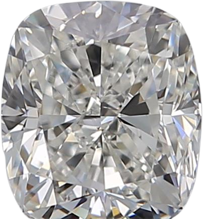 0.51 Carat H VS2 Elongated Cushion Natural Diamond