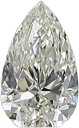 0.53 Carat J SI1 Pear Natural Diamond
