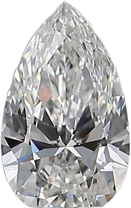 0.51 Carat H SI1 Pear Natural Diamond