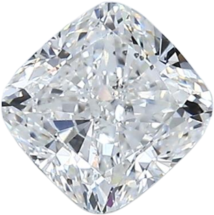 0.86 Carat G SI1 Cushion Natural Diamond