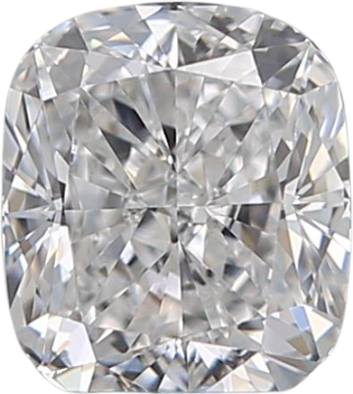 0.5 Carat E VVS2 Elongated Cushion Natural Diamond