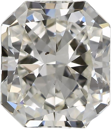 1.01 Carat J SI1 Radiant Natural Diamond