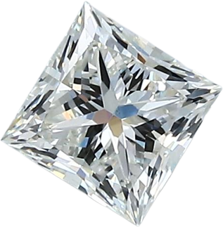 0.64 Carat J VVS2 Princess Natural Diamond