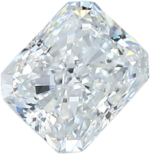 0.8 Carat F VS2 Radiant Natural Diamond