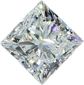 0.52 Carat H IF Princess Natural Diamond