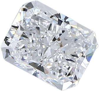 0.71 Carat D VS2 Radiant Natural Diamond