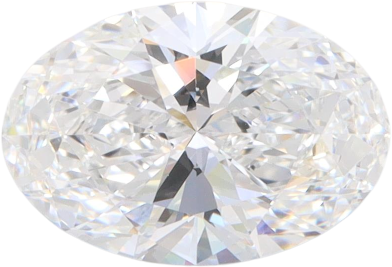 2.09 Carat E VVS2 Oval Lab Diamond