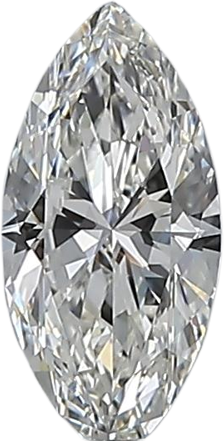 0.5 Carat H VS1 Marquise Natural Diamond