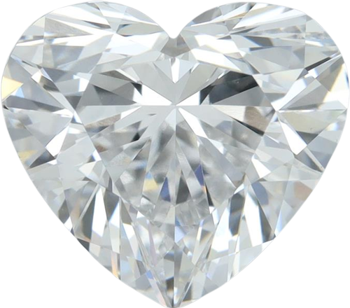 2.01 Carat D VVS2 Heart Lab Diamond