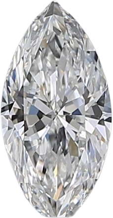 0.5 Carat E VS2 Marquise Natural Diamond