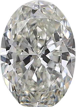 0.5 Carat I VS2 Oval Natural Diamond
