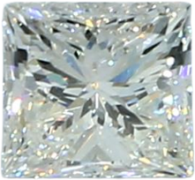 0.51 Carat J VS1 Princess Natural Diamond