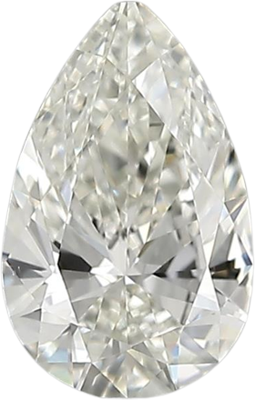 0.5 Carat J VVS2 Pear Natural Diamond
